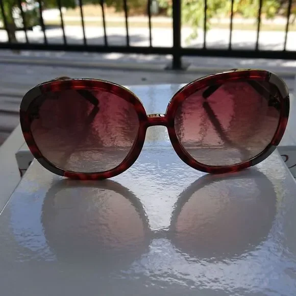 Chloe reddish brown Myrte sunglasses CL2119 C06 135