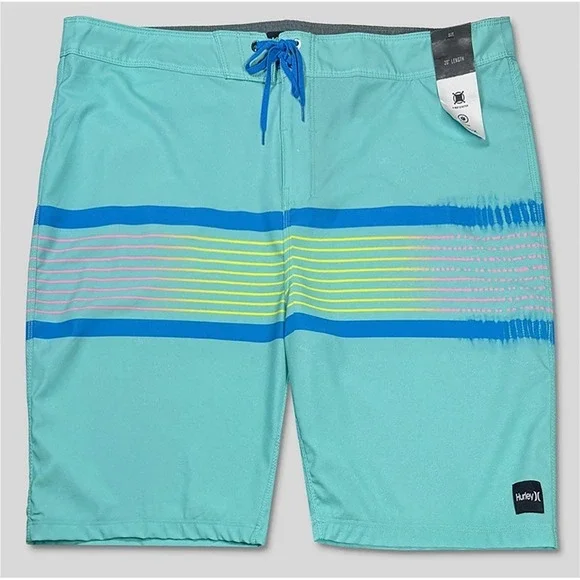 Hurley Weekender Board Shorts - NWT Mens Size‎ 30 Teal / Multi - #49581-K5