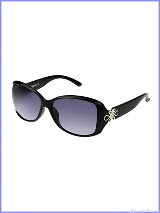 Foster Grant Womens Sublime Square Sunglasses Full Frame UV Protection