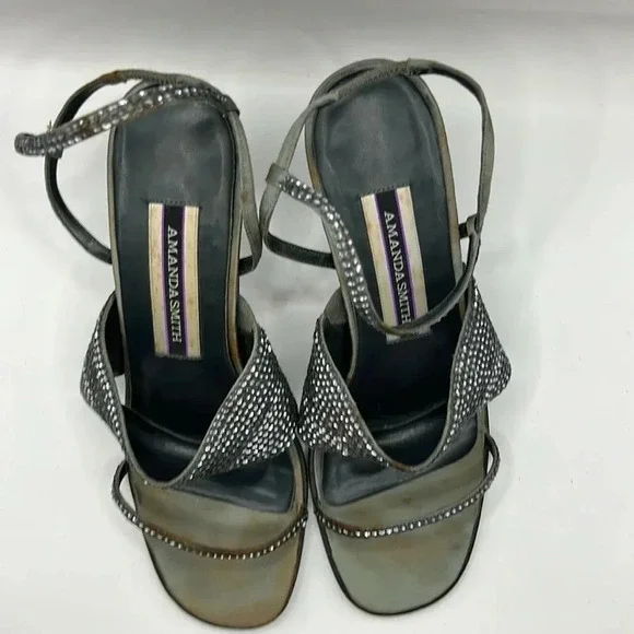 Amanda Smith Vintage open toe 3.5