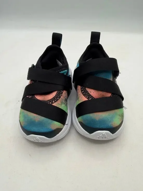 Adidas FortaRun X I Toddler Slip On Shoes - Tie Dye Print - Size 4K FY3866 -NIB