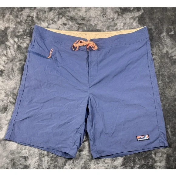Patagonia Stretch Wavefarer Boardshorts Men's 40 Blue STY86543