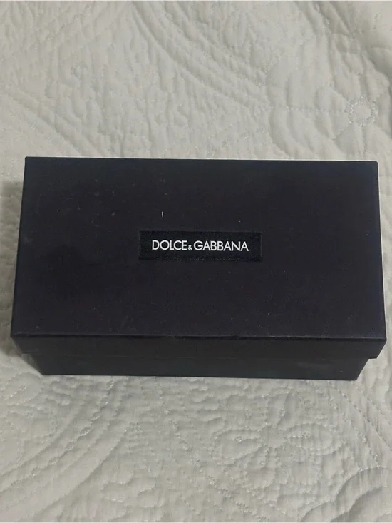 Dolce & Gabbana Black Eyewear Case with Logo Patch