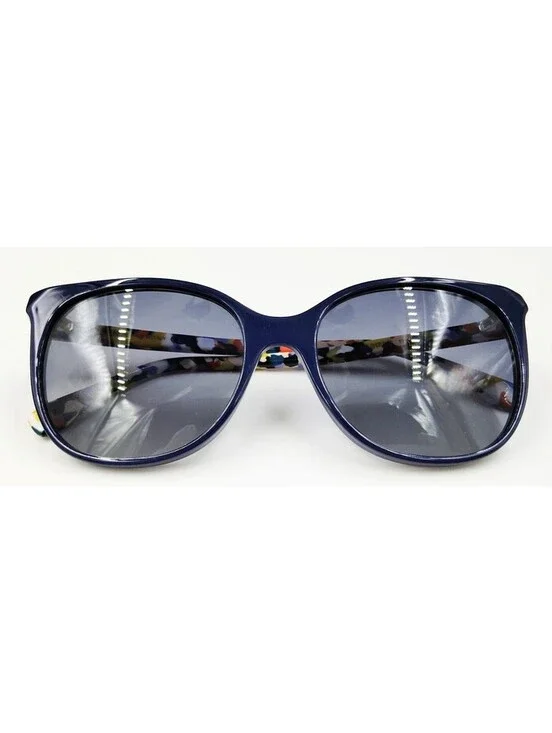 Fendi FF0172/S TTW/9O Sunglasses 58-18-140 Blue Multicolor Italy w/ Case