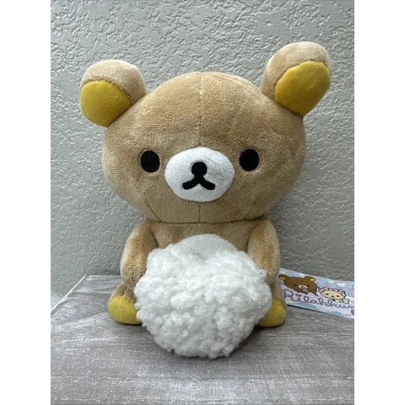 $19 🌙 NWT San-X‎ Rilakkuma Fluffy Heart Plush 6