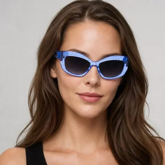 NEW!!! Kate Spade FRIDA/G/S 0PJP9O Blue Sunglasses authentic