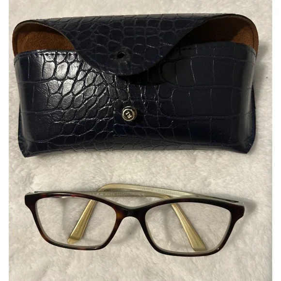 Ralph Lauren RA7044 601 Eyeglasses Frames Burgundy Tortoise 52-16-135 With Case