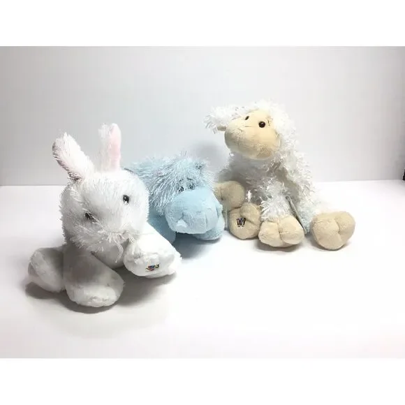 Ganz Webkinz animals plush stuffed toys NWT hippo NWT‎ sheep rabbit