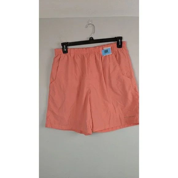 Columbia PFG Men's M Coral Fishing/Swim Shorts – Nylon, No‎ Mesh Lining