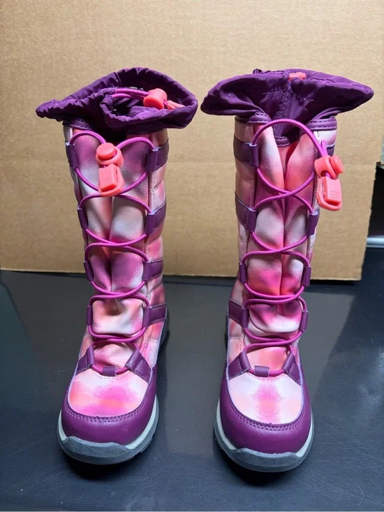 Girls' Purple Pink Winter Boots size 13m