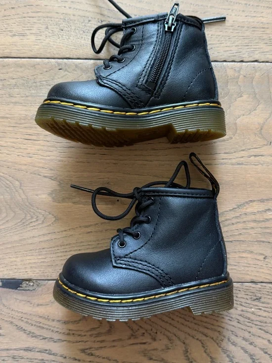 Dr. Martens 1460 Brooklee Black Boots Toddler US 4