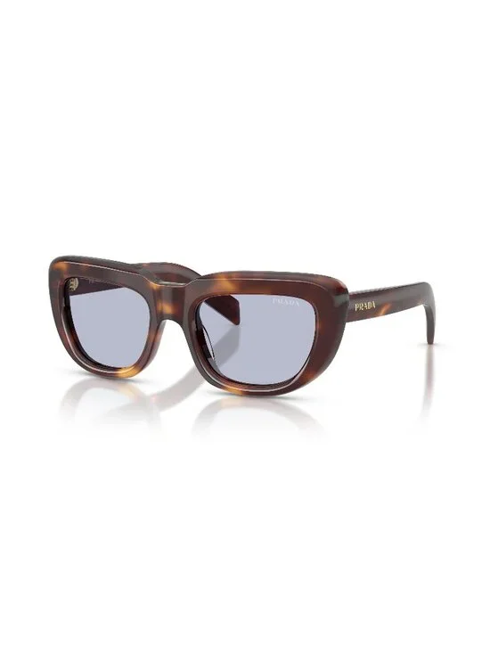 New Prada Women's Sunglasses Multicolor Acetate Frame PR D07S 15W30X 53