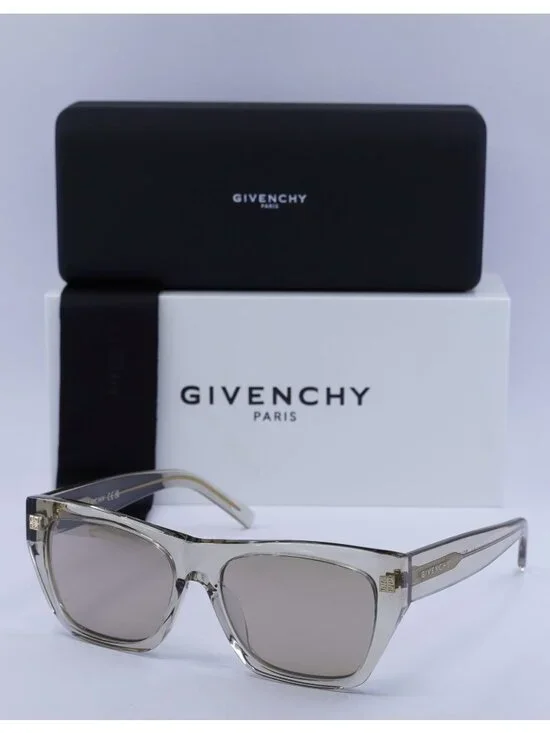 Givenchy GV40061U 45G Square Sunglasses Beige / Brown