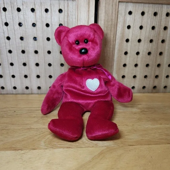 TY BEANIE BABY VALENTINA‎ BEAR No Tag Heart valentine
