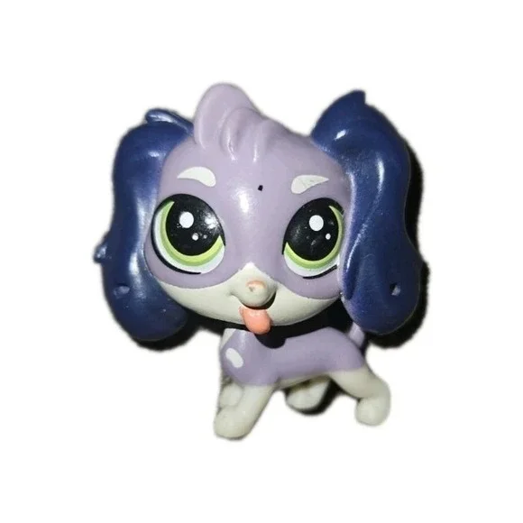 Littlest Pet Shop LPS #4101 Spaniel‎ Named Frankie Lowman Green Eyes