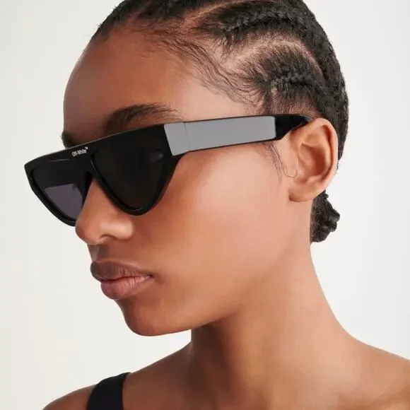NEW!!! OFF-WHITE Sunglasses EDVARD OERI045 1007 Authentic