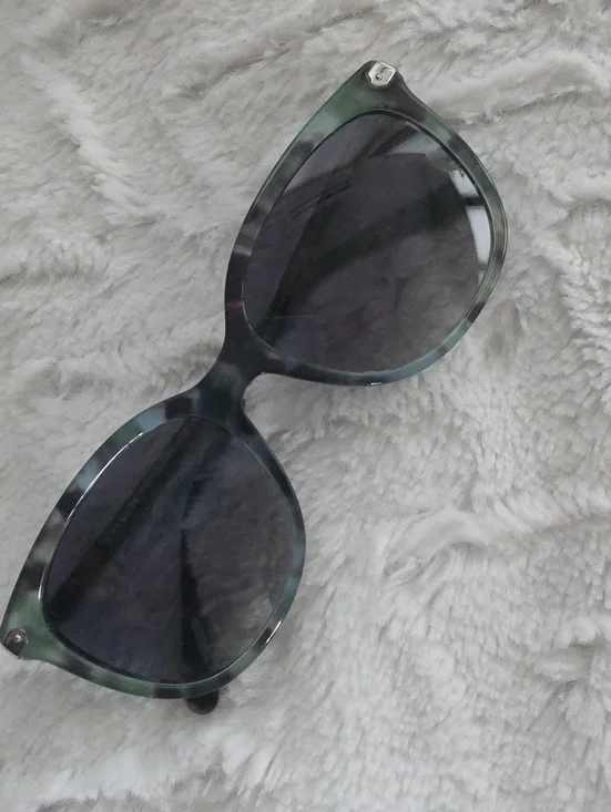 Coach Women's Green Tortoiseshell Sunglasses
