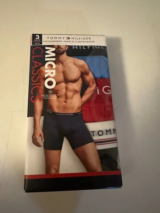 Tommy Hilfiger Men's Micro Classics Boxer Briefs 3-pack New