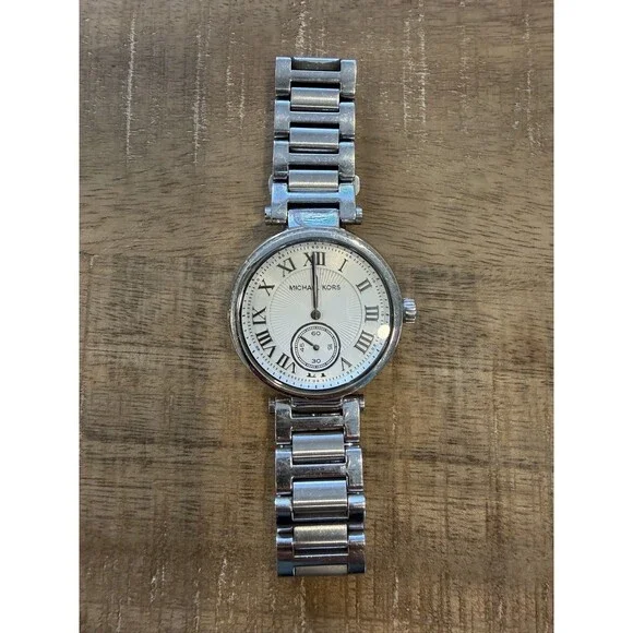 Michael Kors Skylar Women Stainless Steel Analog Dial‎ Quartz Watch