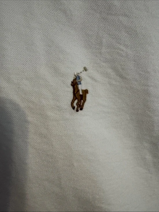 Boys Ralph Lauren White Polo size 14