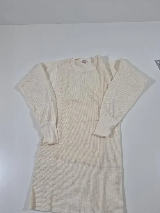 VTG J.E. Morgan's Long Johns Men's L White Thermal Base Layer USA Vintage