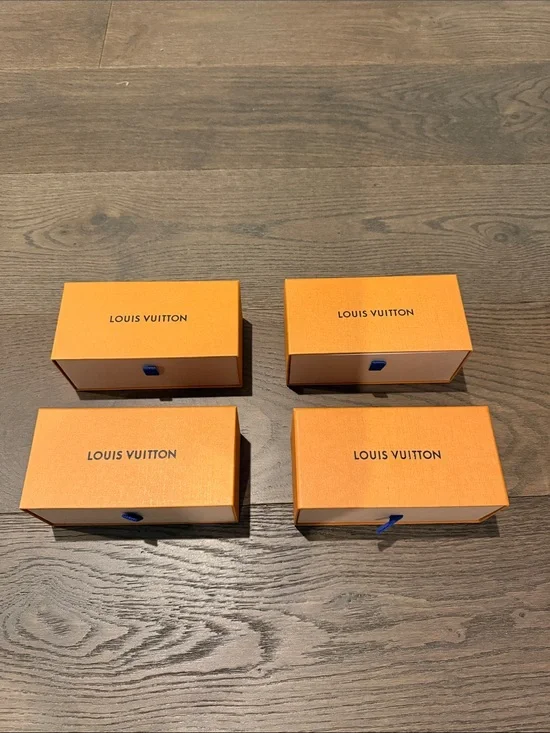 Louis Vuitton Orange Sunglasses Boxes - Set of 4