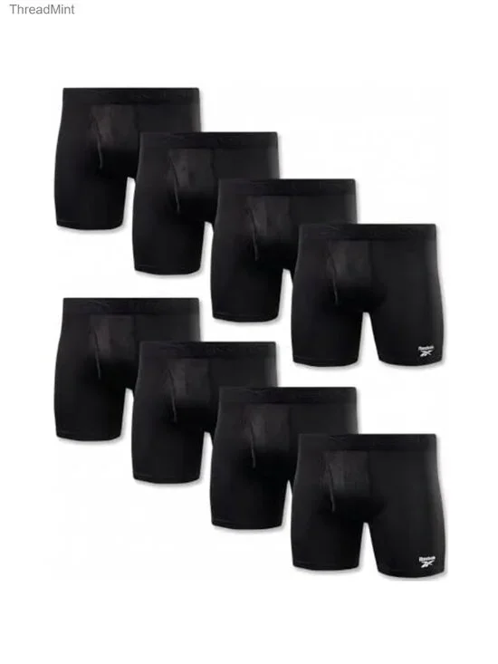 8 Pack Performance Boxer Briefs with Fly 6