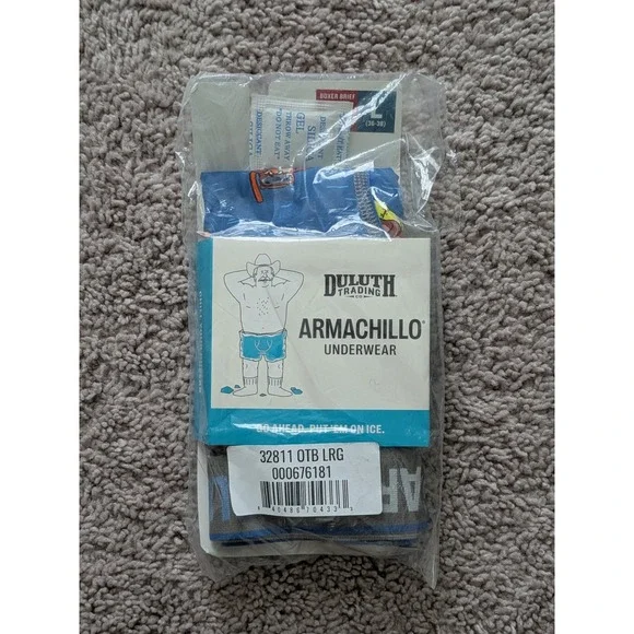 Duluth Armachillo Cooling Boxer Brief Underwear 32811 OTB Mens Large NWT