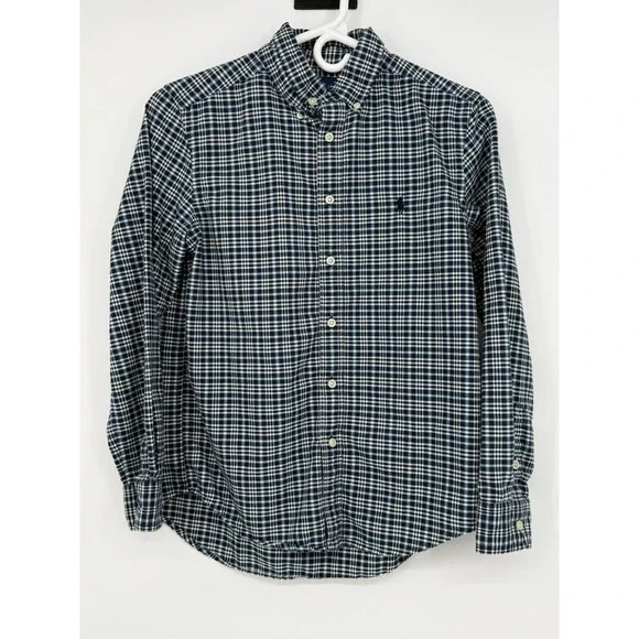 Ralph Lauren Boys Long Sleeve Button Down Large 14-16