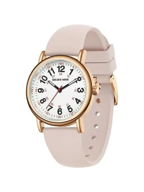 Waterproof nurse watch for women men medical professionals easy read luminous di