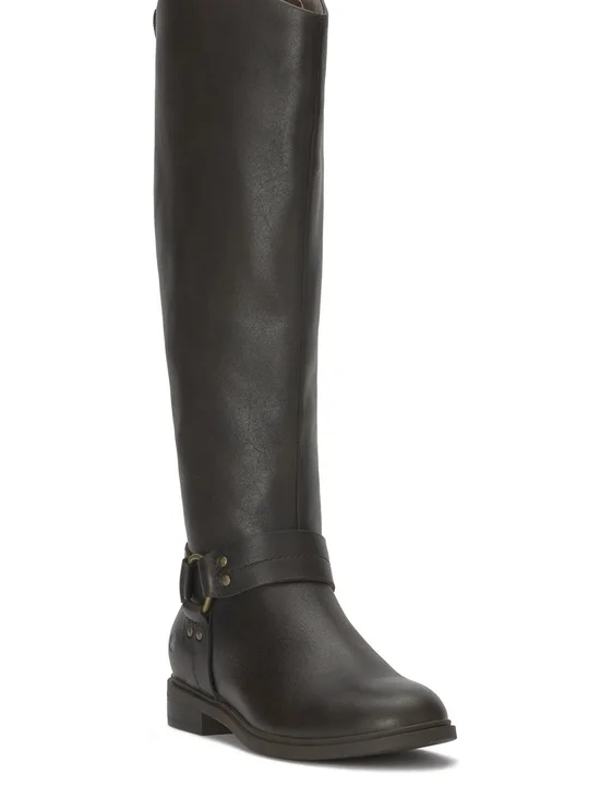 Lucky Brand Dark Brown Riding Boots Size 6