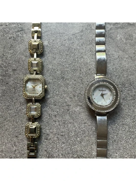 Beautiful Pair Of Vintage Womens Watch Both Watches Run Great & In Nice Shape BV