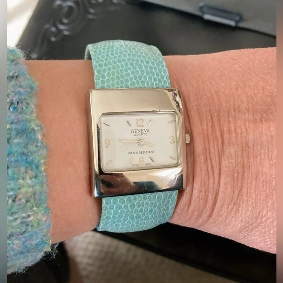 Geneva cuff watch