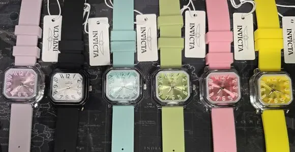 Invicta Celestial Scalenon 39mm Watch 6 Color Complete Set 70316-70321 NWT