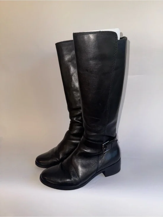 Naturalizer Jane Boots Women’s Black Knee High Boot Size 7.5