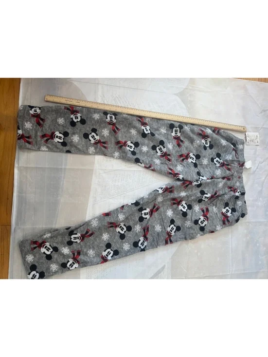 Disney Mickey Mouse gray fleece pajama pants CLOTHING00048