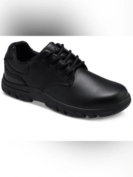 Hush Puppies Chad’s Boys Black Lace-Up Shoe size 13.5 W