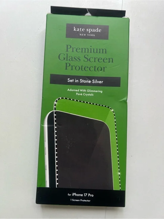 kate spade Premium Glass Screen Protector for iPhone 17 Pro