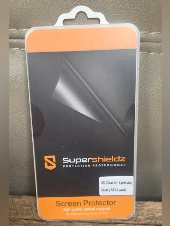 Supershieldz HD Clear Screen Protector 2 pack for Samsung Galaxy S8 ~ Bin 1H