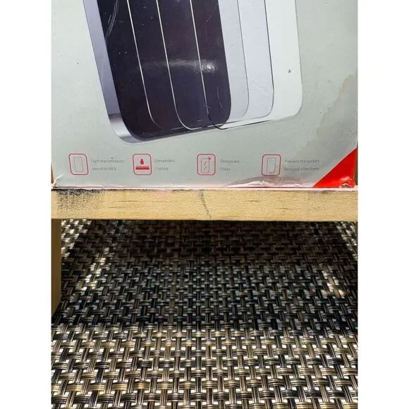 2 glass screen protectors TOZO