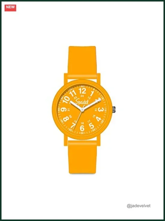 Unisex Eco Recyclable Plastic Silicone Strap 40mm Watch Easy Reader