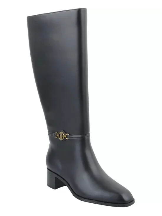 Giani Bernini Shayyla Knee High Boots Black Size 6.5 M NWT