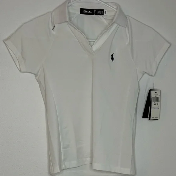 Ralph Lauren RLX White Polo Shirt