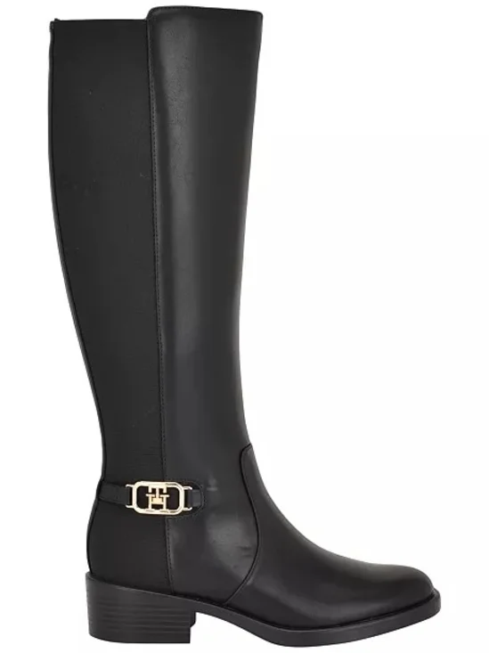 Tommy Hilfiger Women's Imaliz Tall Ornamented Riding Boots 5.5 M