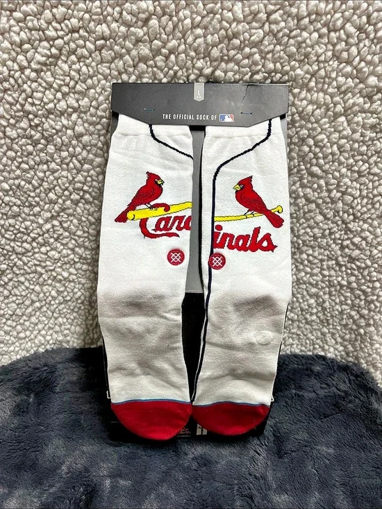 Stance St. Louis Cardinals Socks. Mens Size Large. NWT