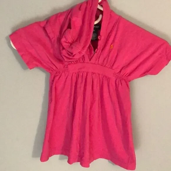 12 M Ralph Lauren Pink Sun Dress