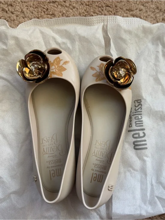 Mini Melissa Beauty and the Beast 12 Girls Shoe