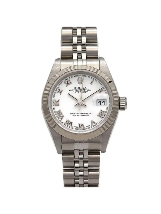 Rolex Datejust Stainless Steel White Gold Automatic