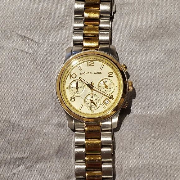 Michael Kors two tone watch