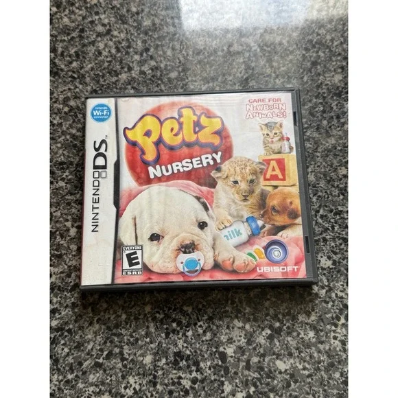 Nintendo DS Game Petz Nursery (Nintendo DS,‎ 2009) With Book